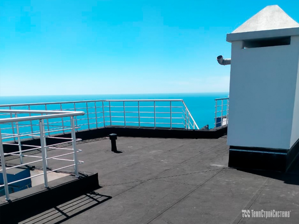 Гидроизоляция плоской кровли РЕЗИТРИКС